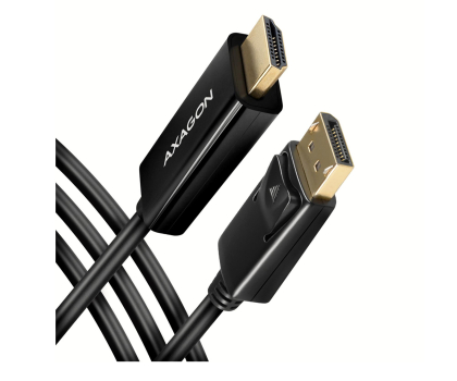 Kabel komputerowy AXAGON RVD-HI14C2 Adapter aktywny DisplayPort -> HDMI 1.4, kabel 1,8m, 4K/30Hz